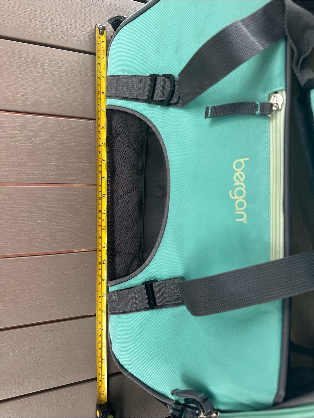 Teal Soft-Sided Small Pet Carrier - Picture 7 of 11